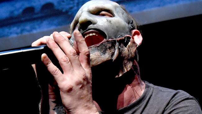 Singer Corey Taylor of Slipknot has criticised the Soundwave festival. Picture: Supplied