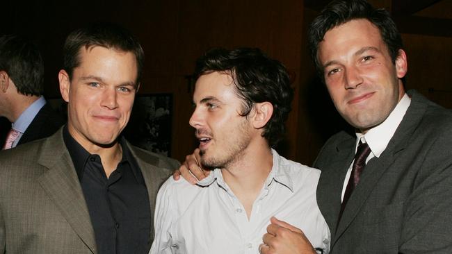 Some pundits have said Casey has long been “protected” by Matt Damon and Ben Affleck. Picture: Getty Images