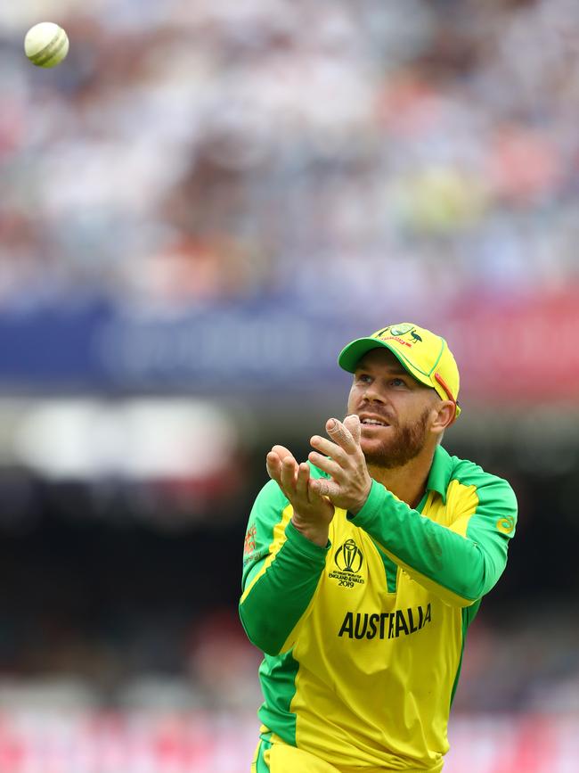 Warner helped Australia qualify for the semi-finals.