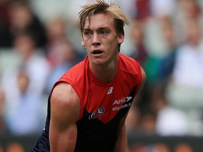 AFL: Round 1 Melbourne v Giants Oscar McDonald Picture:Wayne Ludbey