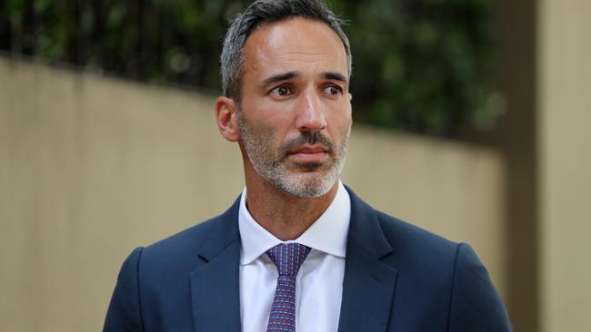 Executive Council of Australian Jewry co-CEO Alex Ryvchin at a press conference was held where Mr Ryvchin spoke about the surge in antisemitic incidents across Australia in the wake of the Hamas terror attacks against Israel. Picture: Richard Dobson