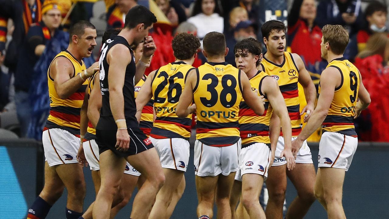 The Crows didn’t make the most of their early dominance. Picture: Getty Images