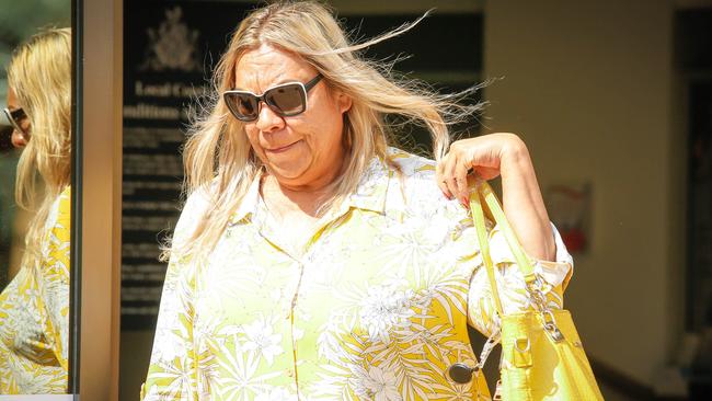 Zak Grieve’s mother Glenice Grieve attended the inquest at the Darwin Magistrates Court. Picture: GLENN CAMPBELL