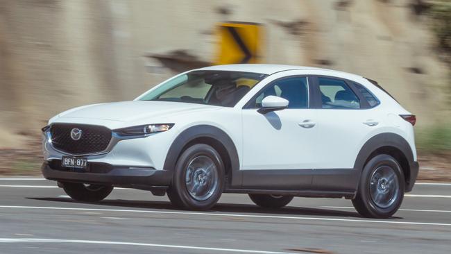 The CX-30 is a great looking SUV. Photos by Thomas Wielecki.