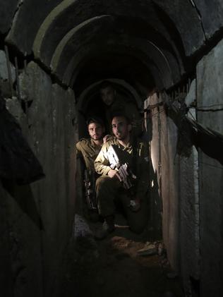 Hamas’ web of tunnels is taking center stage in the relentless conflict between the militant group and Israel. Picture: Tsafrir Abayov