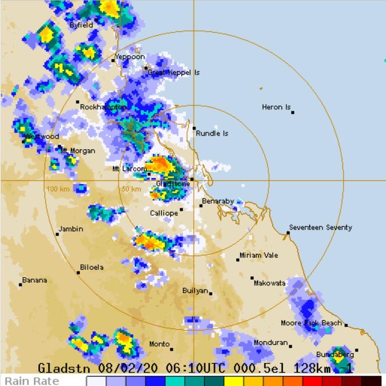 Update: Huge Area Of Capricornia With Thunderstorm Warning 