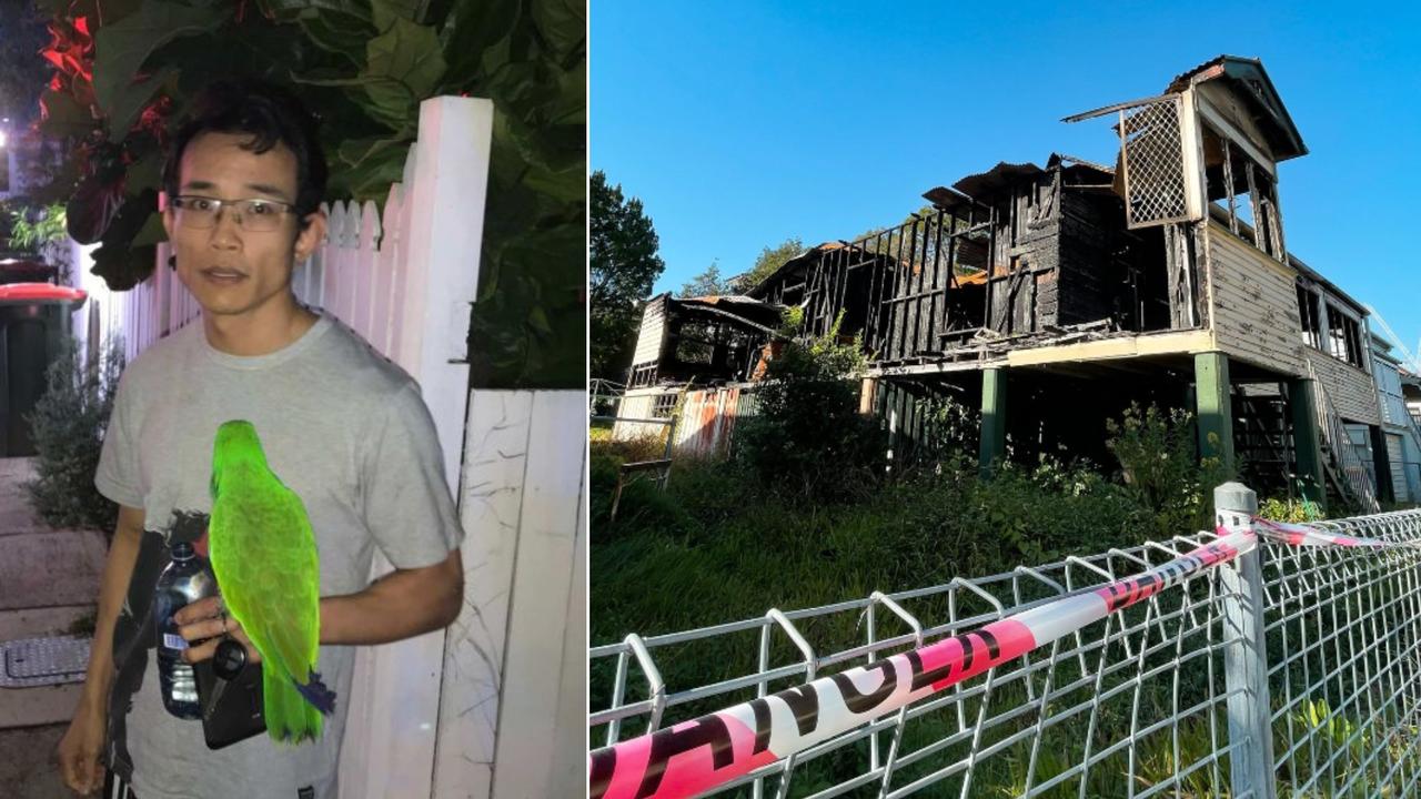 Anton Nguyen applied to demolish his house which burnt down in November 2020. Photos: ABC/ Felicity Ripper