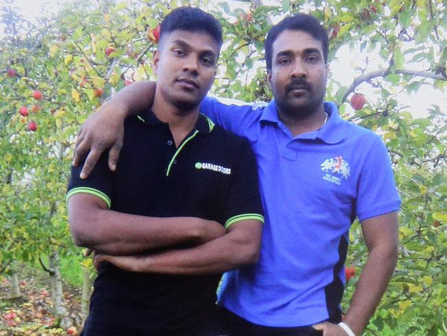 Jisi and Ajanthan Navarathinam fled Sri Lanka together in fear for their lives.