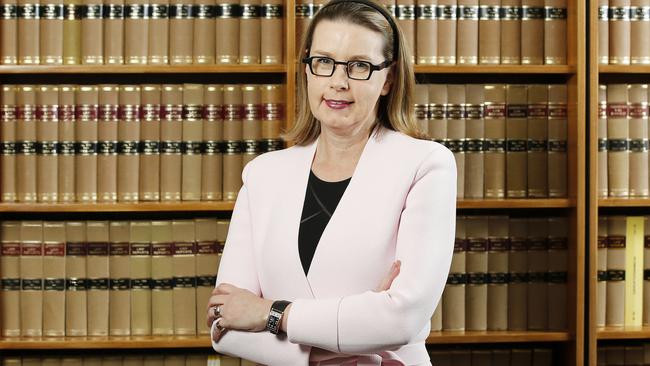 The Honourable Justice Sarah Derrington in the Commonwealth Courts Building, Brisbane. Picture: AAP/Josh Woning