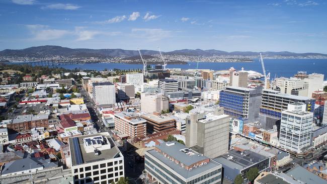 The Hobart City Council will debate the original recommendation on CBD height limits after a council committee rejected undertaking a new report. Picture: MATHEW FARRELL