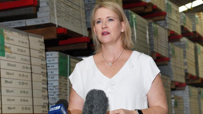 Police Minister Nicole Manison. Picture: Katrina Bridgeford