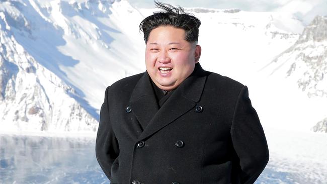 Kim Jong-un and other officials should be tried for crimes against humanity, the report says. Picture: AFP/KCNA