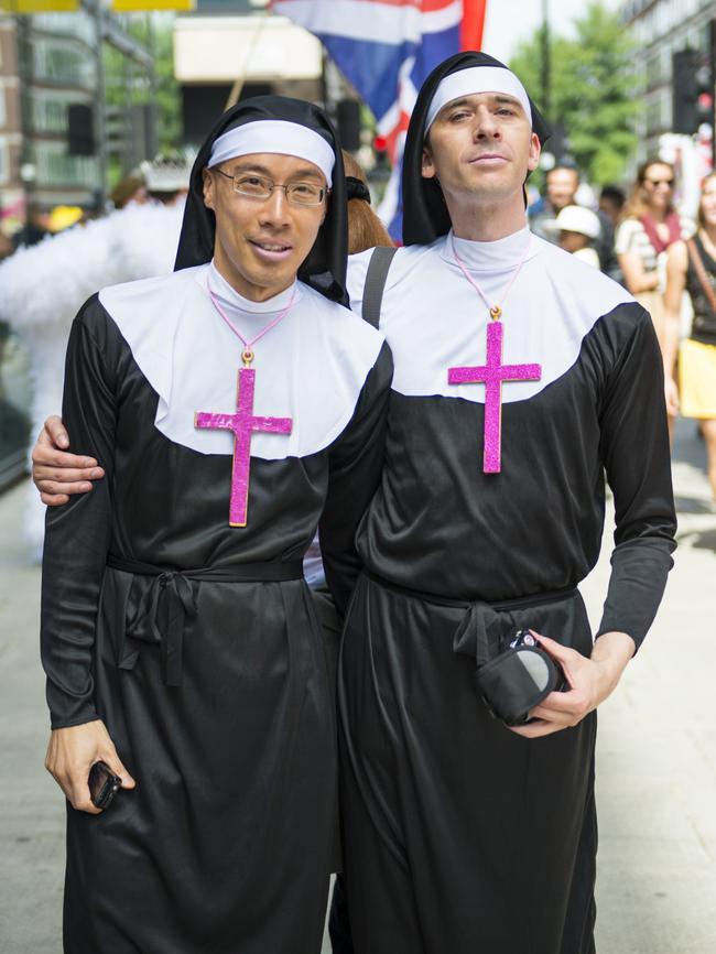 Participants at the Gay Pride parade in London. Picture: iStock