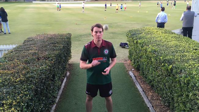 Souths cricket bowler Sam Yabsley