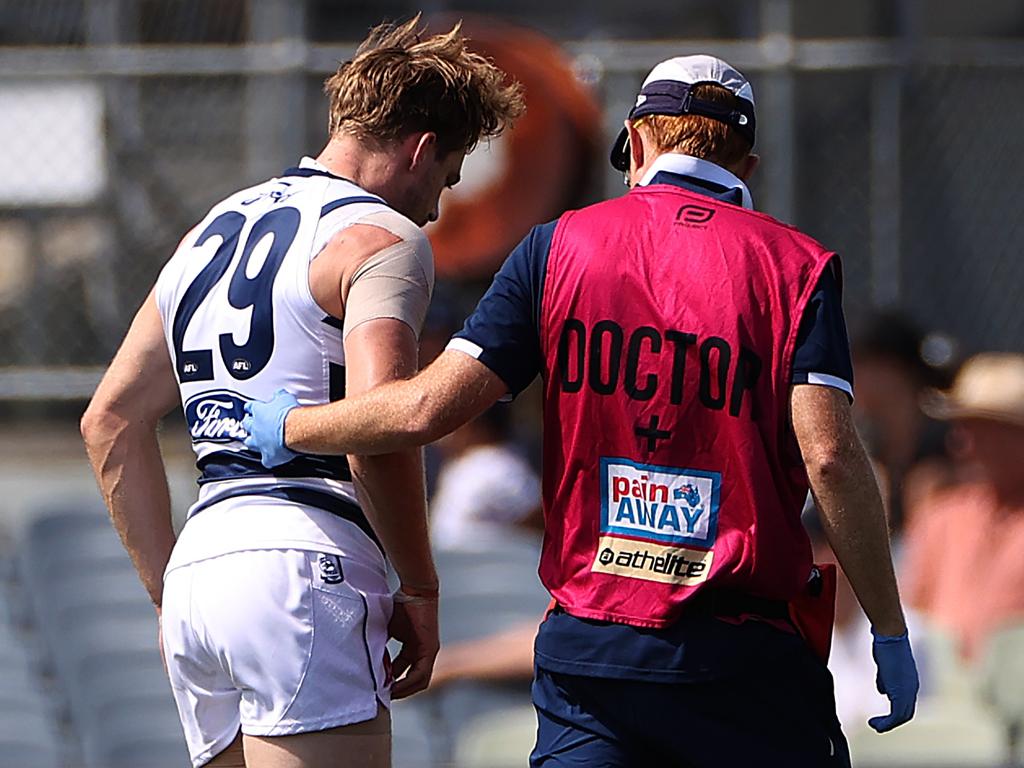 Cam Guthrie has had no luck with injury again in 2024. Picture: Kelly Defina/Getty Images