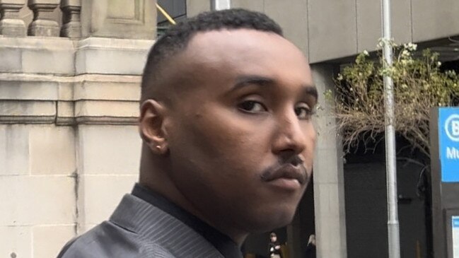 Dahir Ahmed Ige outside Downing Centre Local Court on Thursday.