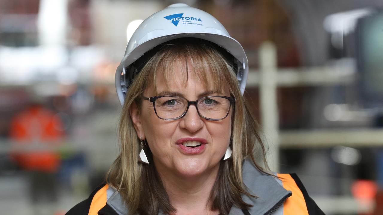 Suburban Rail Loop Minister Jacinta Allan this week visited Clayton to mark the start of early works. Picture: David Crosling