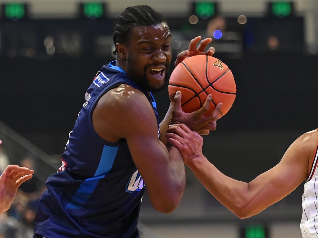 Ariel Hukporti will shoulder a huge load for United in the early going. Picture: Getty Images/NBL