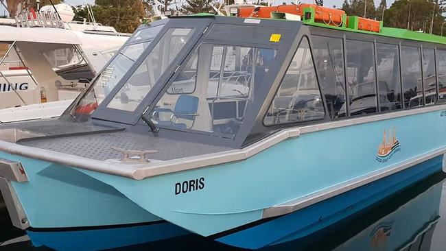 Doris, the first ferry of Gold Coast City Ferries' fleet of vessels. Picture: Supplied