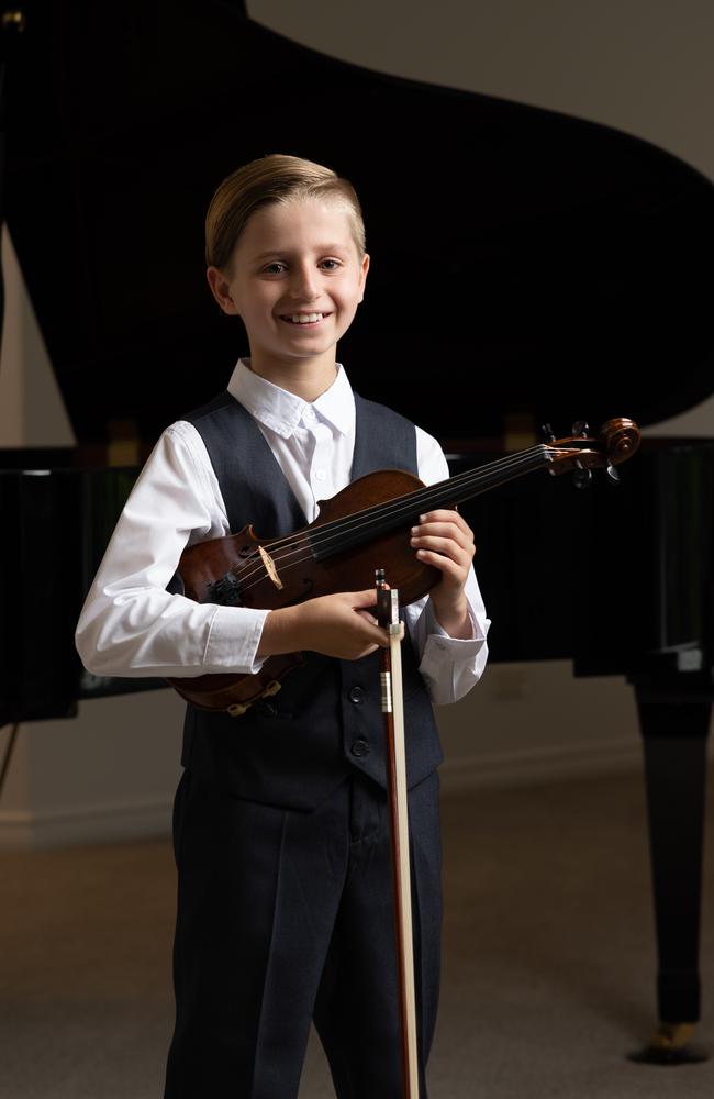 Alessandro Martinese of Queensland Youth Orchestra. Picture: David Kelly