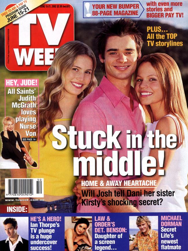 TV Week magazine back in 2002.