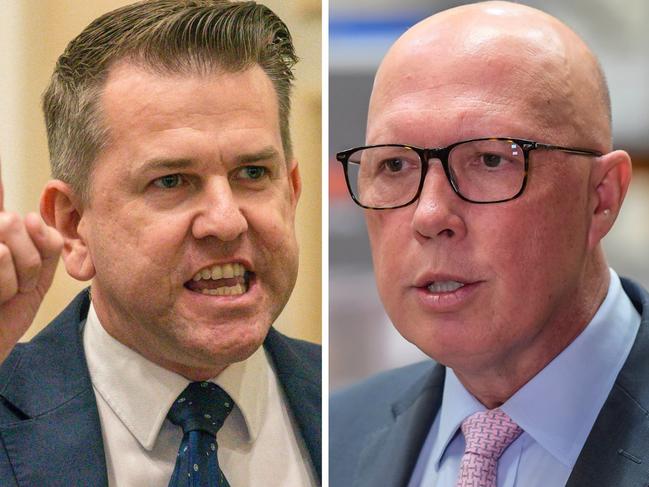 The Coalition-aligned Queensland deputy premier broke rank and lashed the federal Coalition's signature nuclear policy. Picture: NewsWire