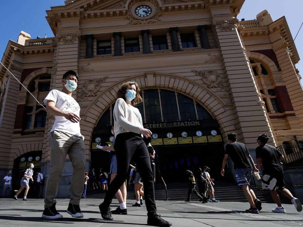 The five-day lockdown is set until 11.59pm on February 17. Picture: Con Chronis/AFP