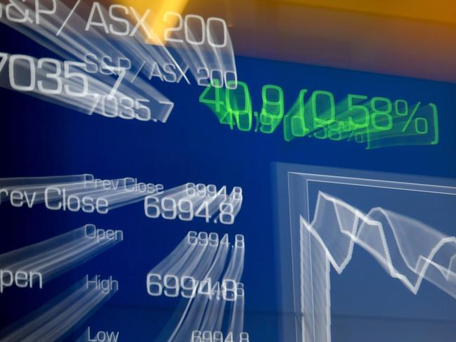 The S&P/ASX 200 index is displayed on the Australian Stock Exchange (ASX) trading board in Sydney, Thursday, January 16, 2020. The ASX has hit a record high this morning, with the ASX 200 index going past 7000 for the first time ever. (AAP Image/Bianca De Marchi) NO ARCHIVING