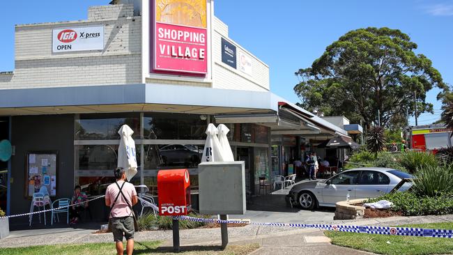 An elderly driver crashed into the Ta one Thai restaurant. Picture: Toby Zerna