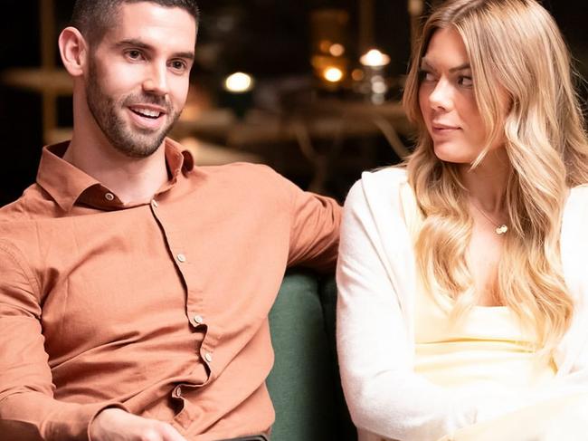Married At First Sight star Ryan Donnelly told reporters he was left ‘very afraid’ while claiming his TV ex-wife Jacqui Burfoot ‘tried to destroy (his) life’ with ‘false allegations’. Picture: Supplied