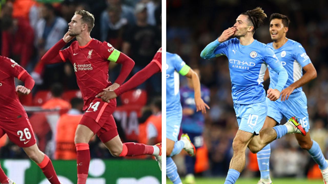 Liverpool and Manchester City were both in action.