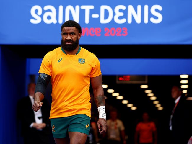 Winger Marika Koroibete has been named in the latest Wallabies squad. Picture: Chris Hyde/Getty Images