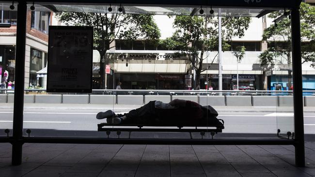 Homelessness across Sydney is “worse than ever”, Red Bill Crews says.