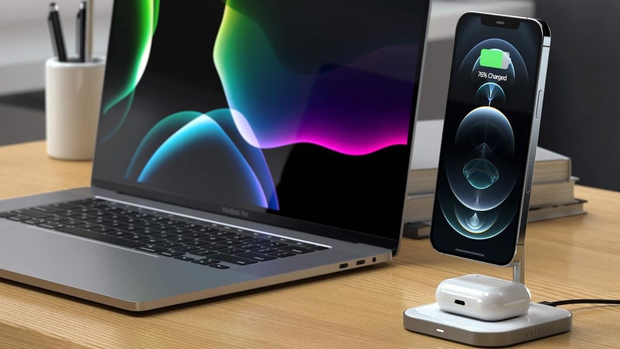 The wireless charger could be an unsung hero when it comes to bedside essentials. Picture: Satechi.