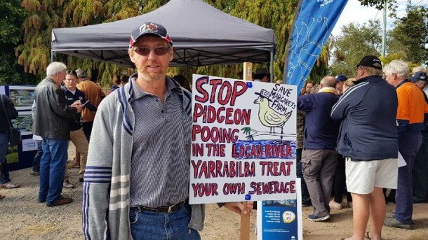 Leeroy Bobermein who rallied to save the historic Colbrae brahman stud farm. 