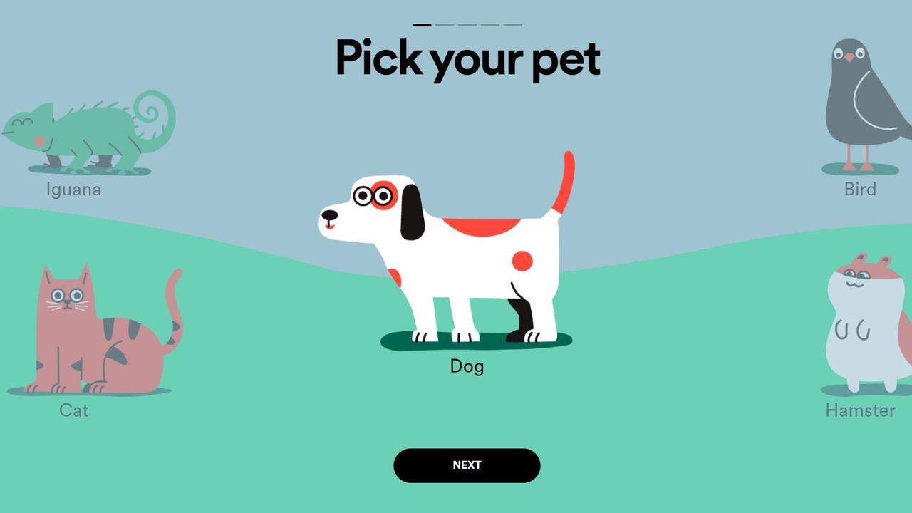 Spotify will generate a playlist for your dog, cat, bird, hamster or even iguana.