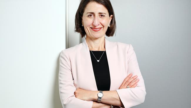 NSW Premier Gladys Berejiklian will keep to the council mergers policy in Sydney only. Picture: Richard Dobson