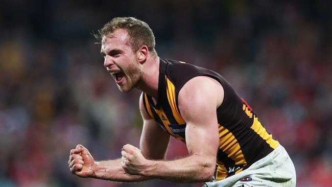 Tom Mitchell will add more potency to a midfield which grew in his absence. Picture: Phil Hillyard.