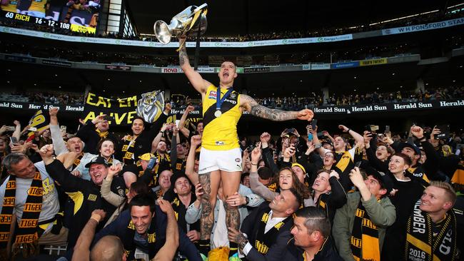 The AFL grand final will stay at the MCG well beyond the current contract that expires in 2037 by a new deal the league will strike with the Victorian State government next year. Picture: Phil Hillyard