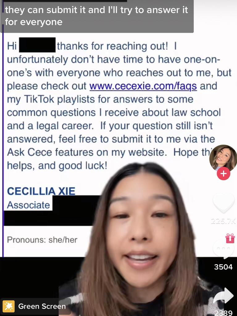 New York lawyer Cece Xie shares ‘most unhinged’ email – AUNEWZ – News ...