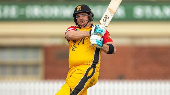 Adam Crosthwaite has two centuries to his name this season. Picture: Supplied