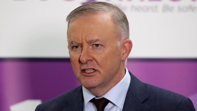 Anthony Albanese has suggested PM Scott Morrison is responsible for Australians in India at risk of contracting COVID-19. Picture: NCA NewsWire / Jono Searle