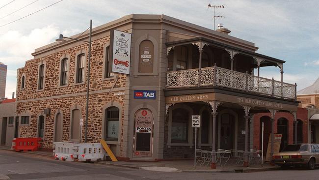 The Old Queen's Arms Hotel on Wright Street shut down long ago.