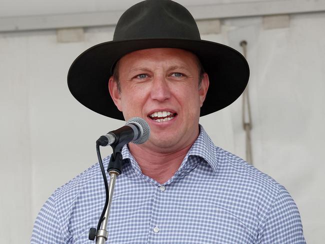 Premier Steven Miles at the Brisbane Labour Day March. Picture: Liam Kidston