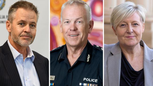 Three of SA's most powerful public servants. Pictures: File