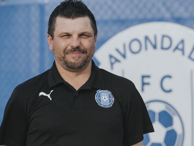 Avondale FC coach Zoran Markovski has been hard at work preparing for a title tilt in 2019. Picture: Supplied. 