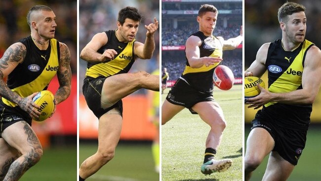 Dustin Martin, Trent Cotchin, Dion Prestia, Kane Lambert are all guns, but why can't the Tigers win the footy at stoppages?