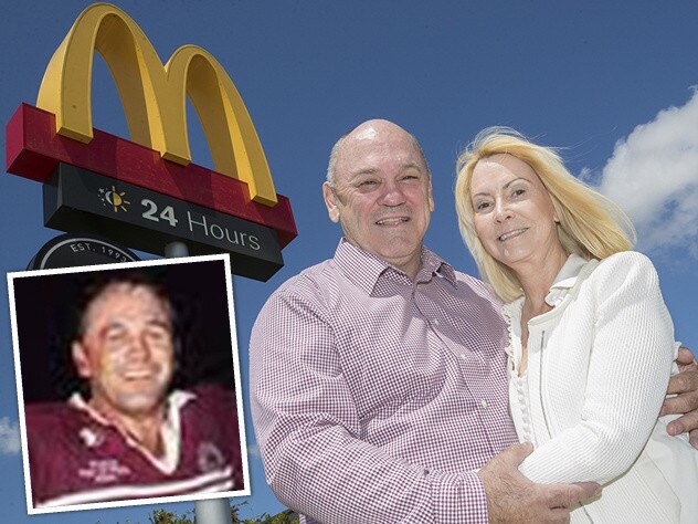 Gary Coyne and wife Macca's