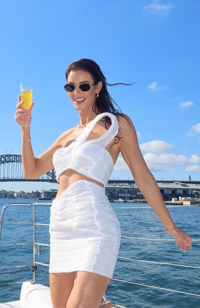 The former Bachelor star had her hens on the weekend in Sydney. Picture: Instagram/BrittanyHockley