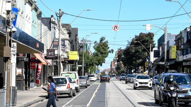 Around a third of businesses on Chapel St have been forced to close during the current outbreak.